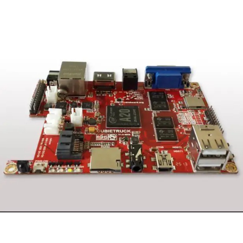 Diy Electronics Basics - คิวบี้บอร์ด 3 A20 ดูอัลคอร์ คิวบี้ทรัค ชุดพื้นฐานสำหรับการพัฒนา