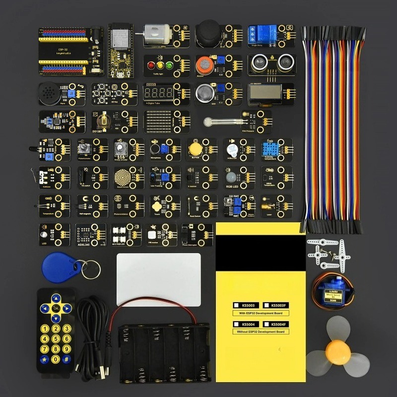Diy Electronics Kits For Adults - ชุดโมดูลเซ็นเซอร์ ESP32 42 in 1 สำหรับผู้ใหญ่