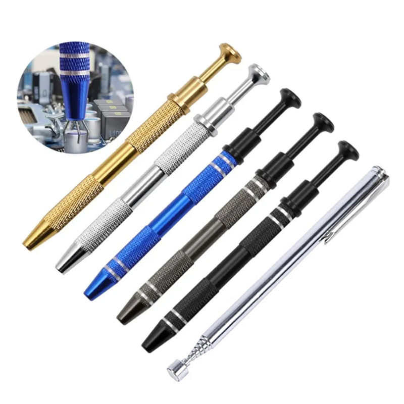Ic Chip Puller - เครื่องมือดูดชิ้นส่วนอิเล็กทรอนิกส์แบบสี่ขา สำหรับ IC, BGA, ชิป, ปากกาดูด