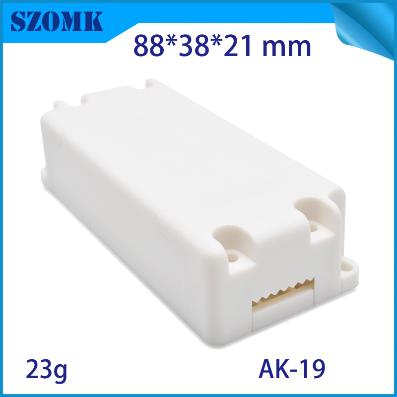 Diy Electronics Power Supply - 5 ชิ้น/ล็อต DIY LED ไดร์เวอร์พาวเวอร์ซัพพลายพลาสติกกล่องพลาสติกแบบกำหนดเอง LED