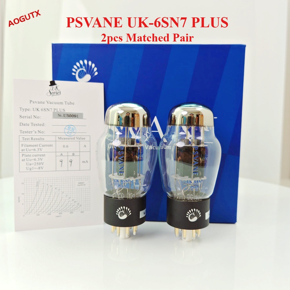 Diy Electronics Uk - หลอดสุญญากาศ Aogutx PSVANE UK-6SN7 PLUS อัพเกรดจาก