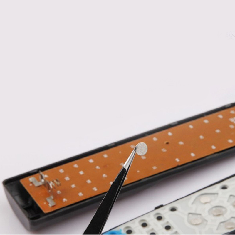 Diy Electronics At Home - ชุดซิลิโคนเปลี่ยนแผ่นเทปนำไฟฟ้าสำหรับปุ่มรีโมทคอนโทรล สำหรับซ่อมอุปกรณ์อิเล็กทรอนิกส์ DIY ที่บ้าน