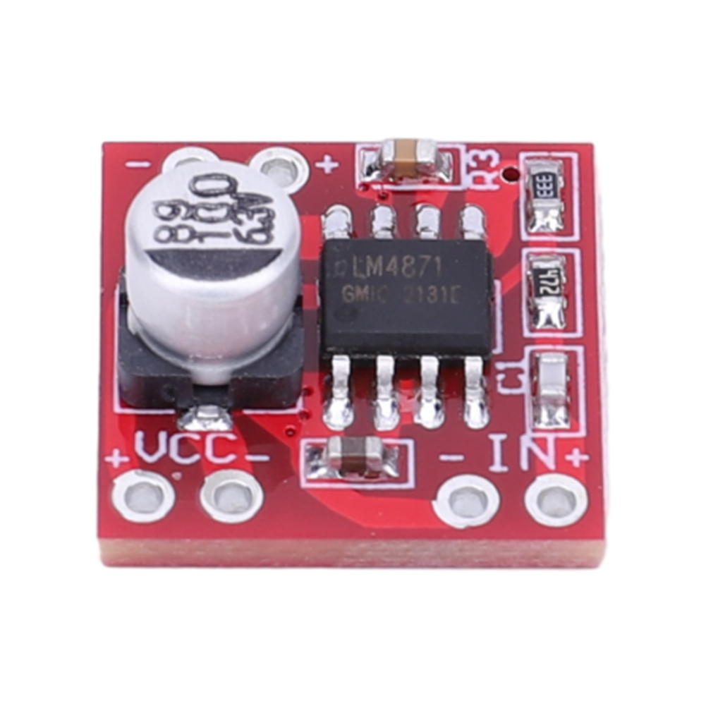 Useful Diy Electronics - LM4871 บอร์ดขยายเสียงช่องเดียว 3W โมดูลขยายเสียง DC 3V-5V