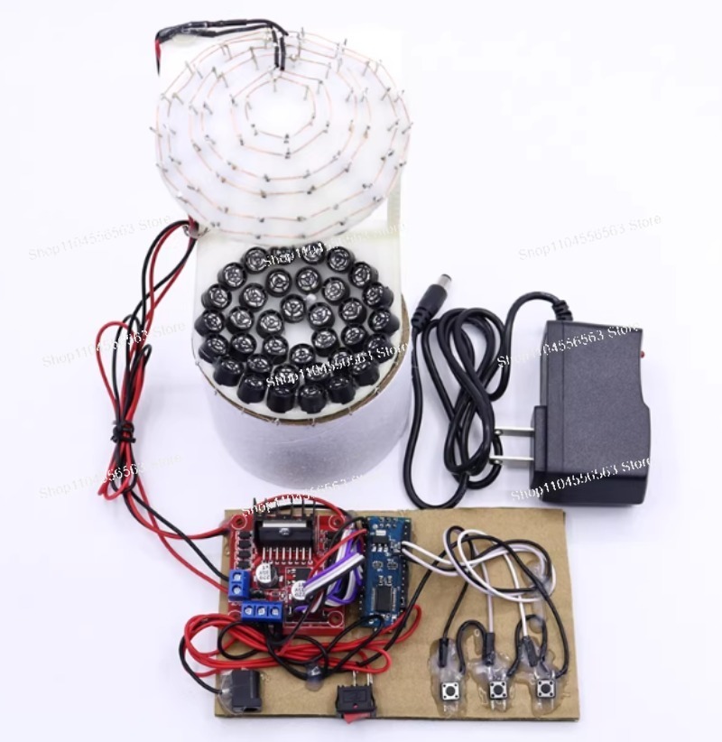 Diy Electronics Basics - ชุดการเรียนรู้การสร้างอุปกรณ์อิเล็กทรอนิกส์ด้วยคลื่นอัลตราโซนิกแบบ DIY สำหรับการแข่งขันทำอุปกรณ์อิเล็กทรอนิกส์ ชุดอุปกรณ์อิเล็กทรอนิกส์ DIY ขั้นพื้นฐาน