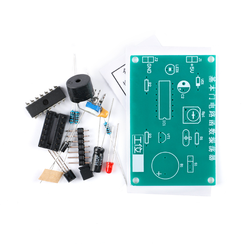 ชุดฝึกอบรมวงจรลอจิกเกตแบบพื้นฐ - Diy Electronics Basics บทวิจารณ์และราคา