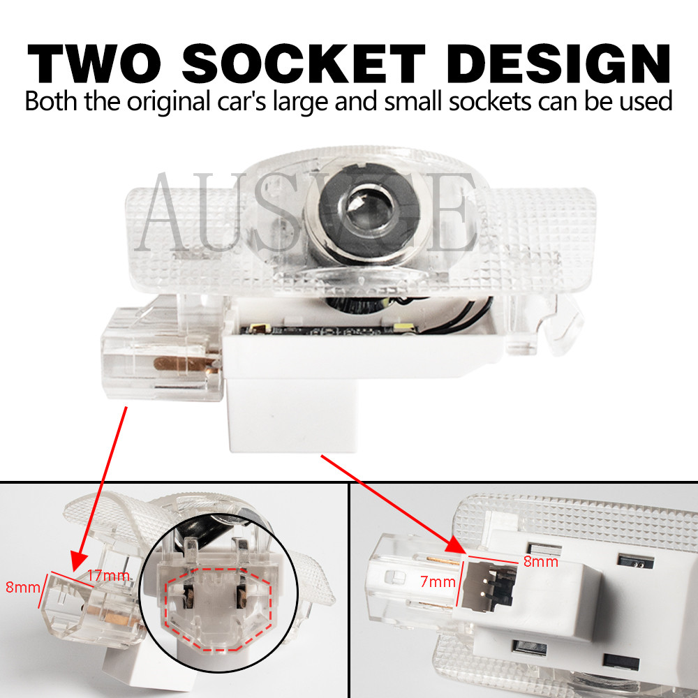 ไฟ LED ต้อนรับที่ประตูรถยนต์ พ - Diy Rc Electronics บทวิจารณ์และราคา