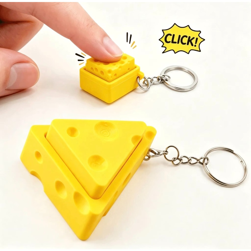 ของเล่นพวงกุญแจชีสแบบใหม่ ปุ่ม - Push Button Tactile บทวิจารณ์และราคา