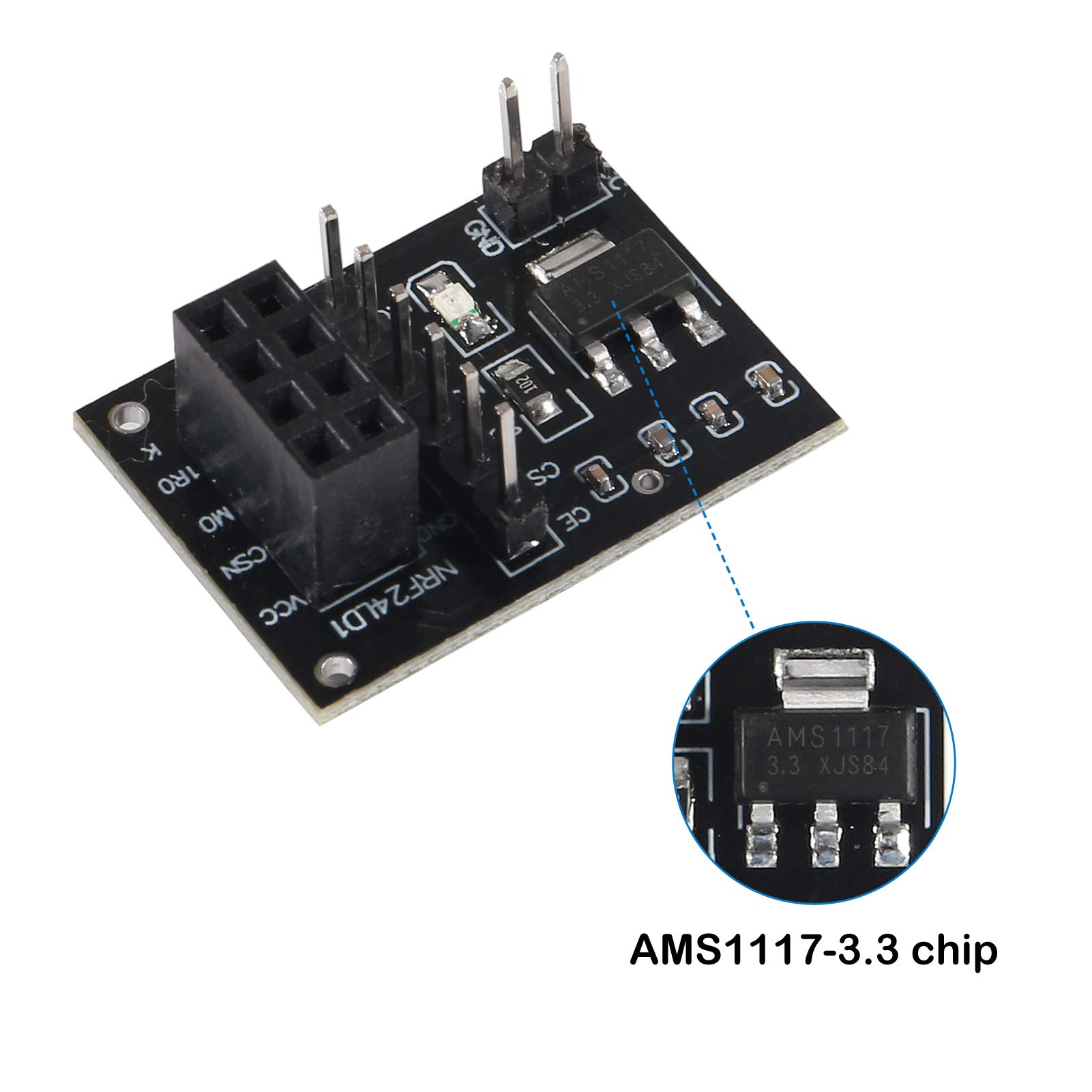 โมดูลรับส่งสัญญาณไร้สาย NRF24L - Nrf24L01 Module Wireless บทวิจารณ์และราคา