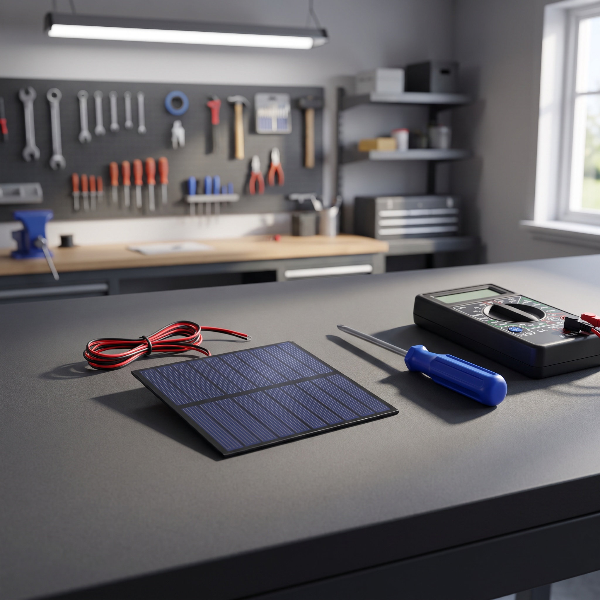 สายเคเบิลแผงโซลาร์เซลล์แบบพกพา - Diy Electronics Power Supply บทวิจารณ์และราคา