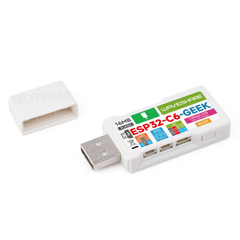 บอร์ดพัฒนา ESP32-C6 GEEK หน้าจ - Diy Electronics Board บทวิจารณ์และราคา