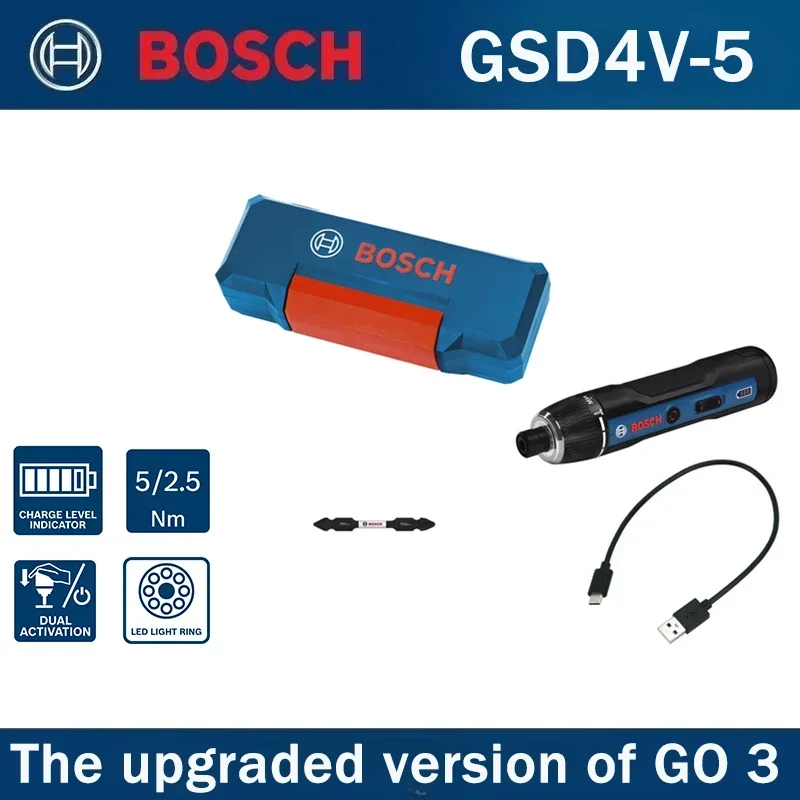 ไขควงไฟฟ้าแบบไร้สาย Bosch GSD4 - Useful Diy Electronics บทวิจารณ์และราคา