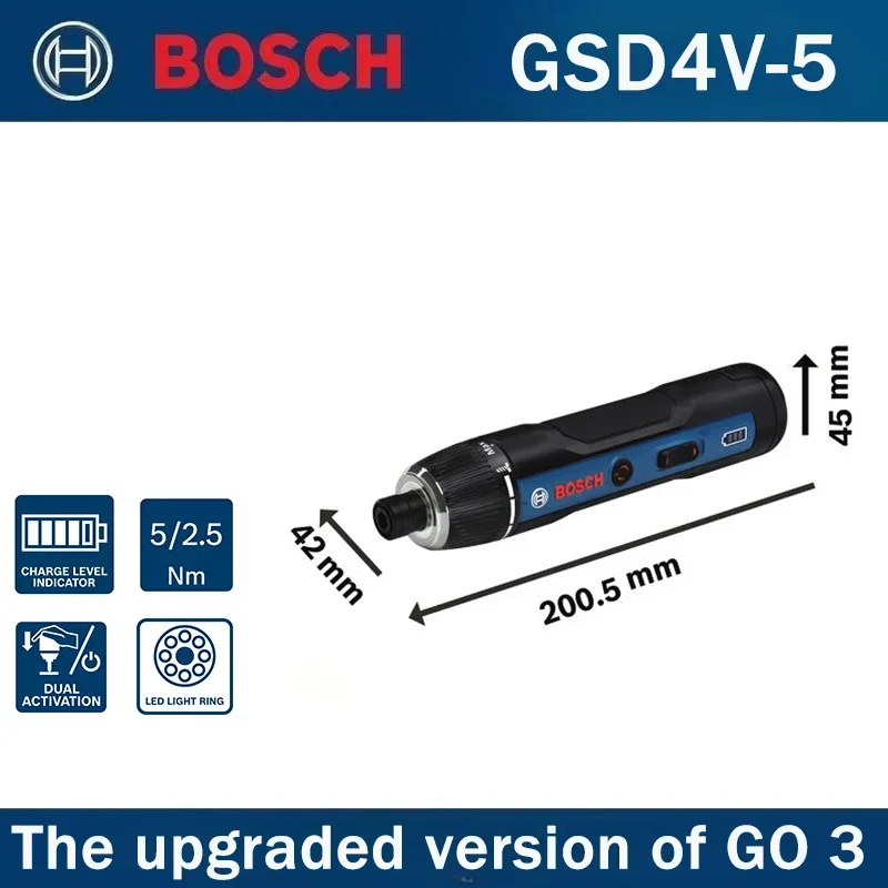 ไขควงไฟฟ้าแบบไร้สาย Bosch GSD4 - Useful Diy Electronics บทวิจารณ์และราคา