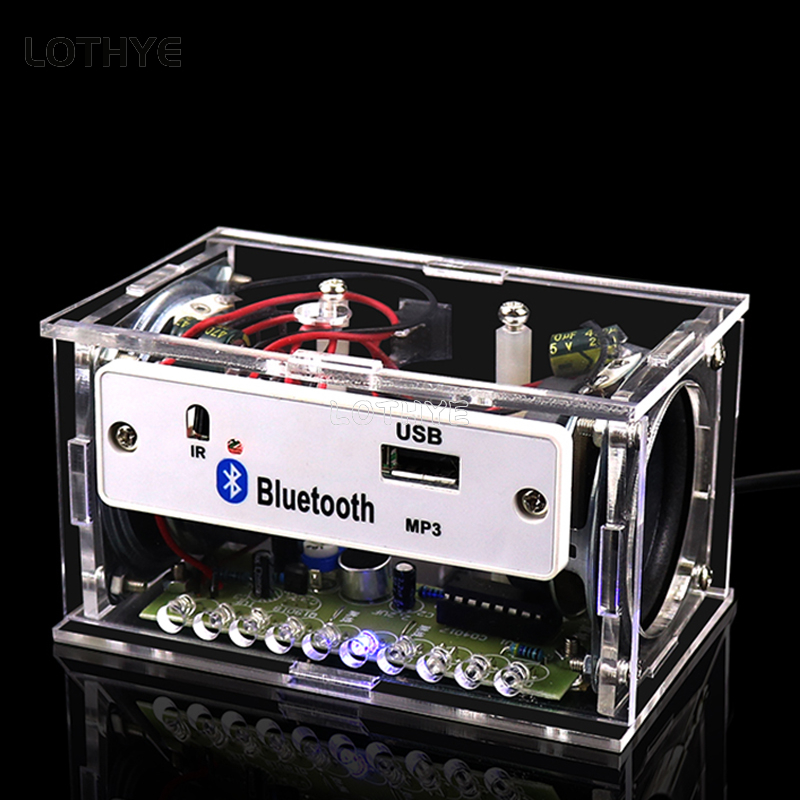 มินิแอมพลิฟายเออร์บลูทูธ 3W*2  - Learn Diy Electronics บทวิจารณ์และราคา