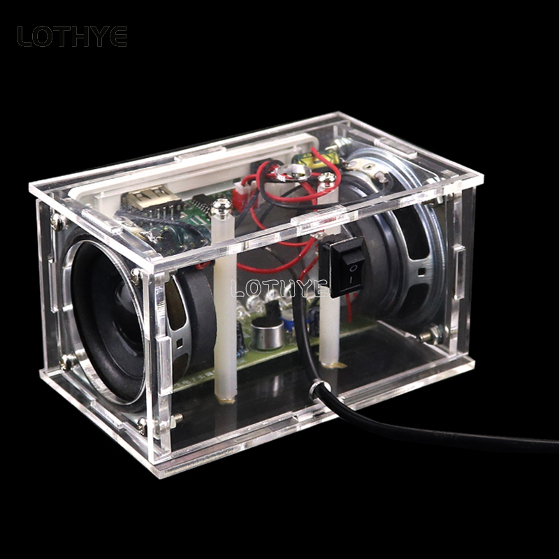 มินิแอมพลิฟายเออร์บลูทูธ 3W*2  - Learn Diy Electronics บทวิจารณ์และราคา