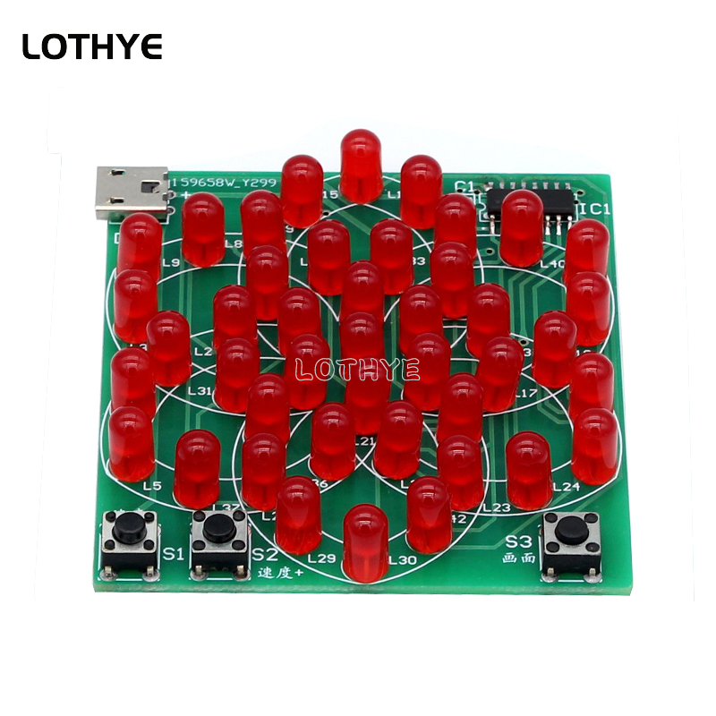 43แอลอีดีแบบหลากหลายรูปแบบไฟฟ้ - Useful Diy Electronics บทวิจารณ์และราคา