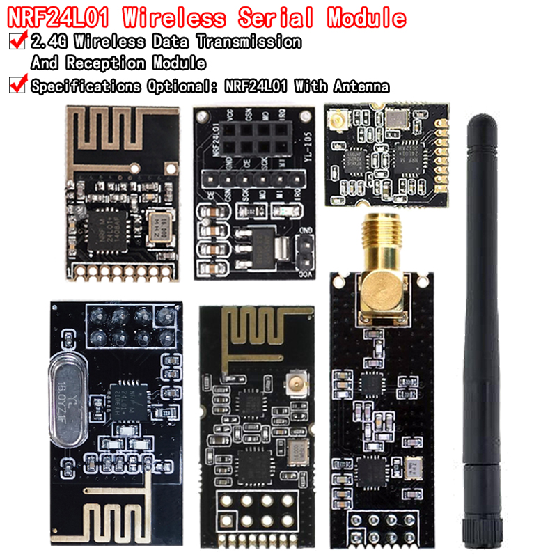 NRF24L01 + 2.4G โมดูลการส่งข้อ - Nrf24L01 Module Wireless บทวิจารณ์และราคา