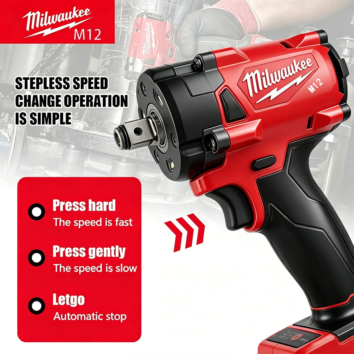 มิลวอกี M12 1/2' M18 FUEL ประแ - Milwaukee Drill M18 Fuel บทวิจารณ์และราคา