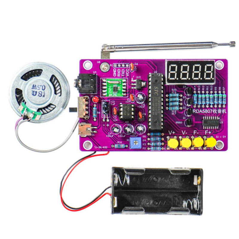 DIY วิทยุ FM ชุดอิเล็กทรอนิกส์ - Diy Electronics Projects บทวิจารณ์และราคา