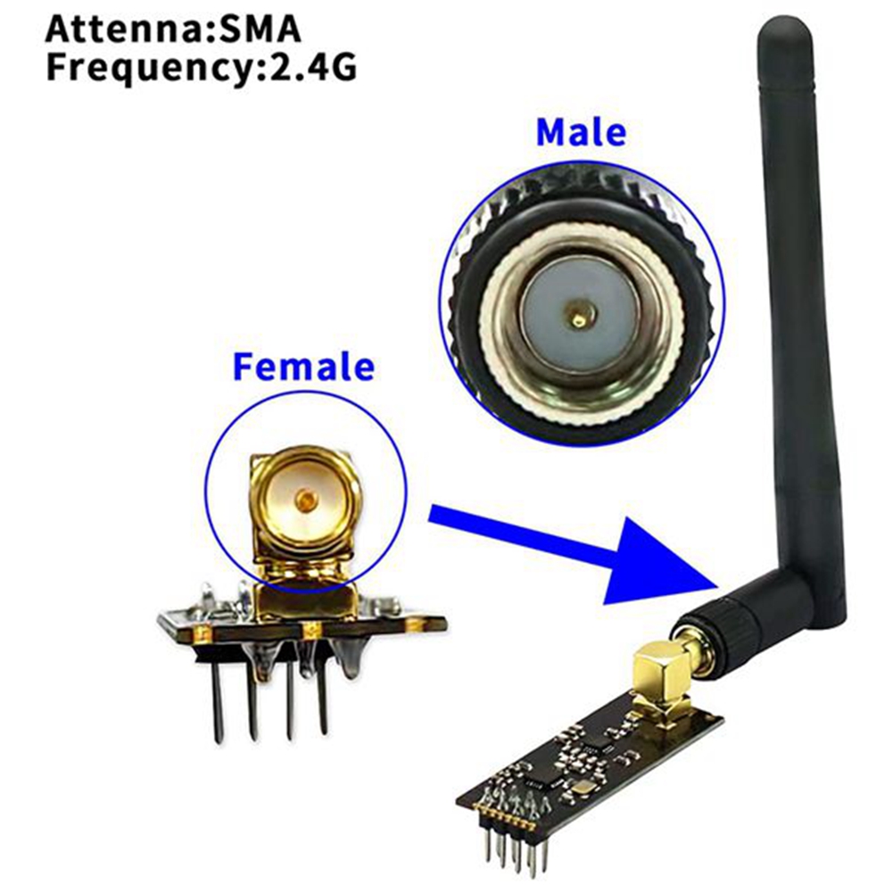 A99X NRF24L01+PA+ โมดูลรับส่งส - Nrf24L01 Module Wireless บทวิจารณ์และราคา