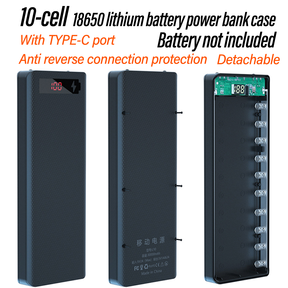 ชุดแบตเตอรี่สำรองแบบ DIY 10 เซ - Diy Electronics Power Supply บทวิจารณ์และราคา