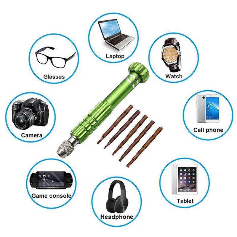 ชุดไขควงอเนกประสงค์ขนาดเล็ก 5- - Learn Diy Electronics บทวิจารณ์และราคา