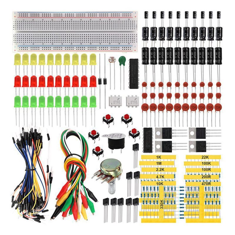 ชุดอุปกรณ์การเรียนรู้ DIY ด้าน - Diy Electronics Basics บทวิจารณ์และราคา
