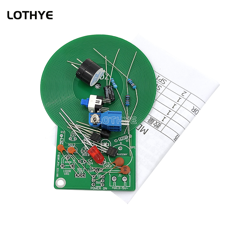 DC 3 V-5 V เครื่องตรวจจับโลหะช - Learn Diy Electronics บทวิจารณ์และราคา