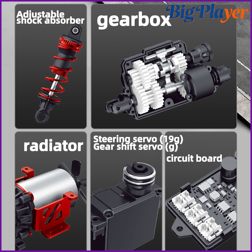 รถบังคับวิทยุ SG1009 SG1010 1/ - Diy Rc Electronics บทวิจารณ์และราคา