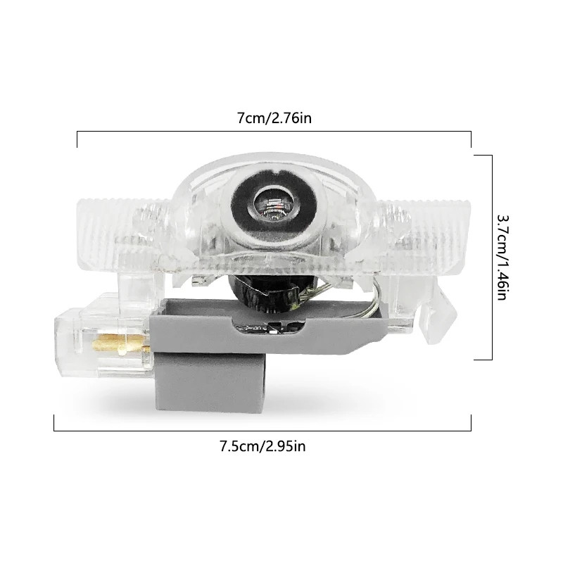 2ชิ้นโคมไฟโปรเจคเตอร์ LED โคมไ - Diy Rc Electronics บทวิจารณ์และราคา