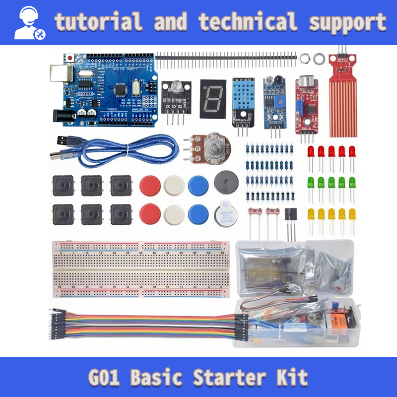 ชุดสตาร์ตเตอร์พื้นฐานสำหรับโคร - Diy Electronics Basics บทวิจารณ์และราคา
