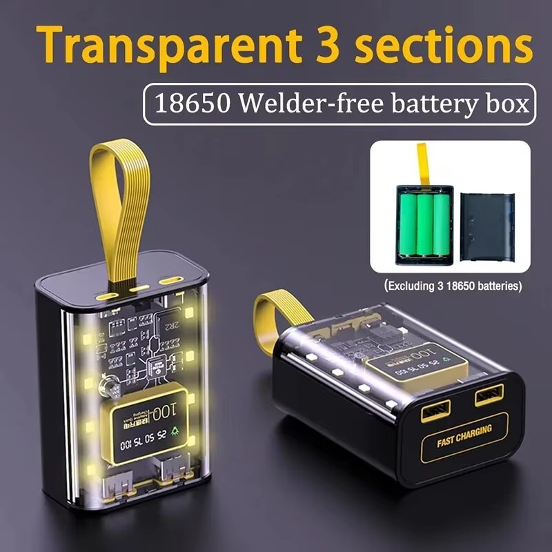กล่องชาร์จแบตเตอรี่ 18650 ชาร์ - Diy Electronics Power Supply บทวิจารณ์และราคา