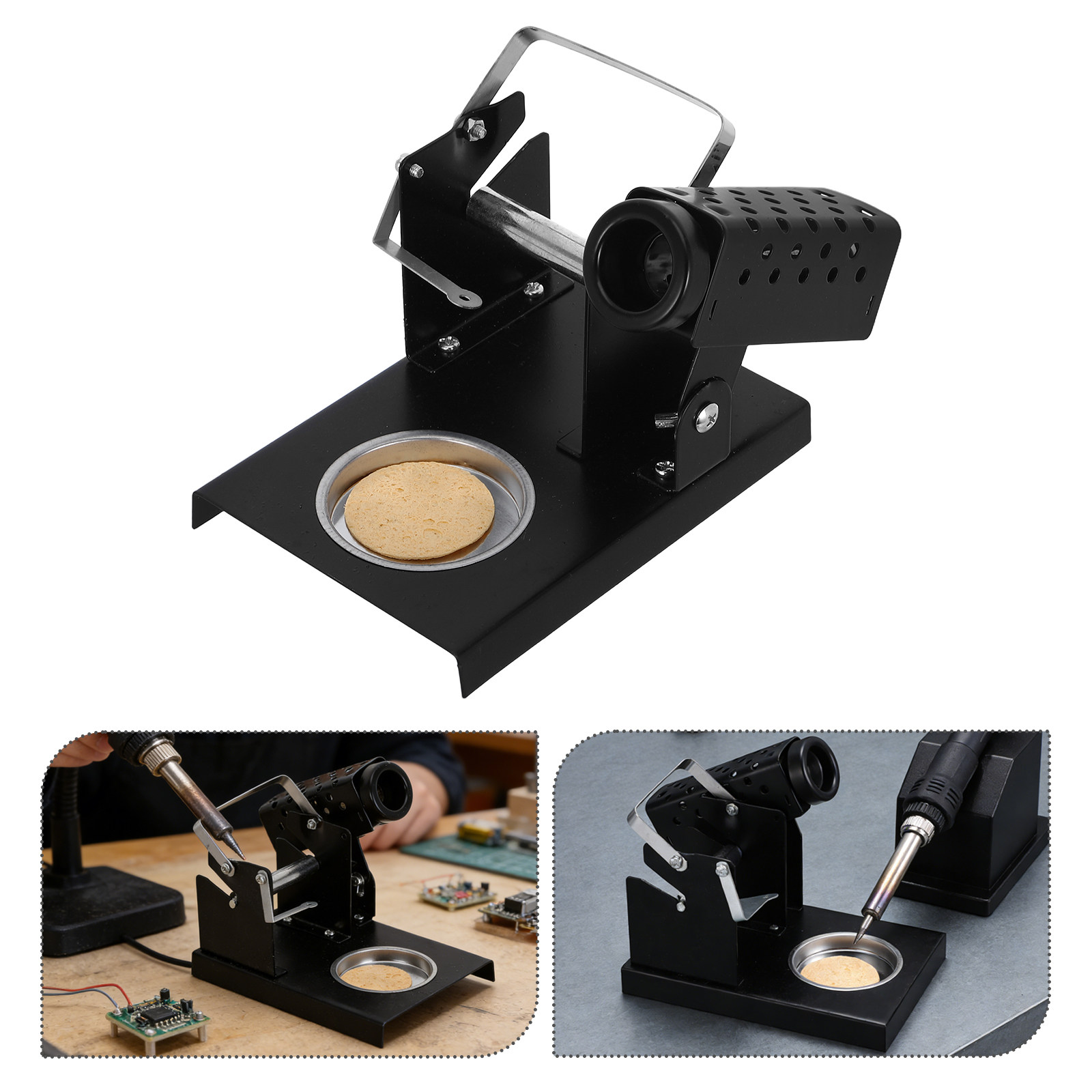 แท่นวางหัวแร้ง ฐานโลหะ ขนาดกะท - Diy Electronics Projects บทวิจารณ์และราคา