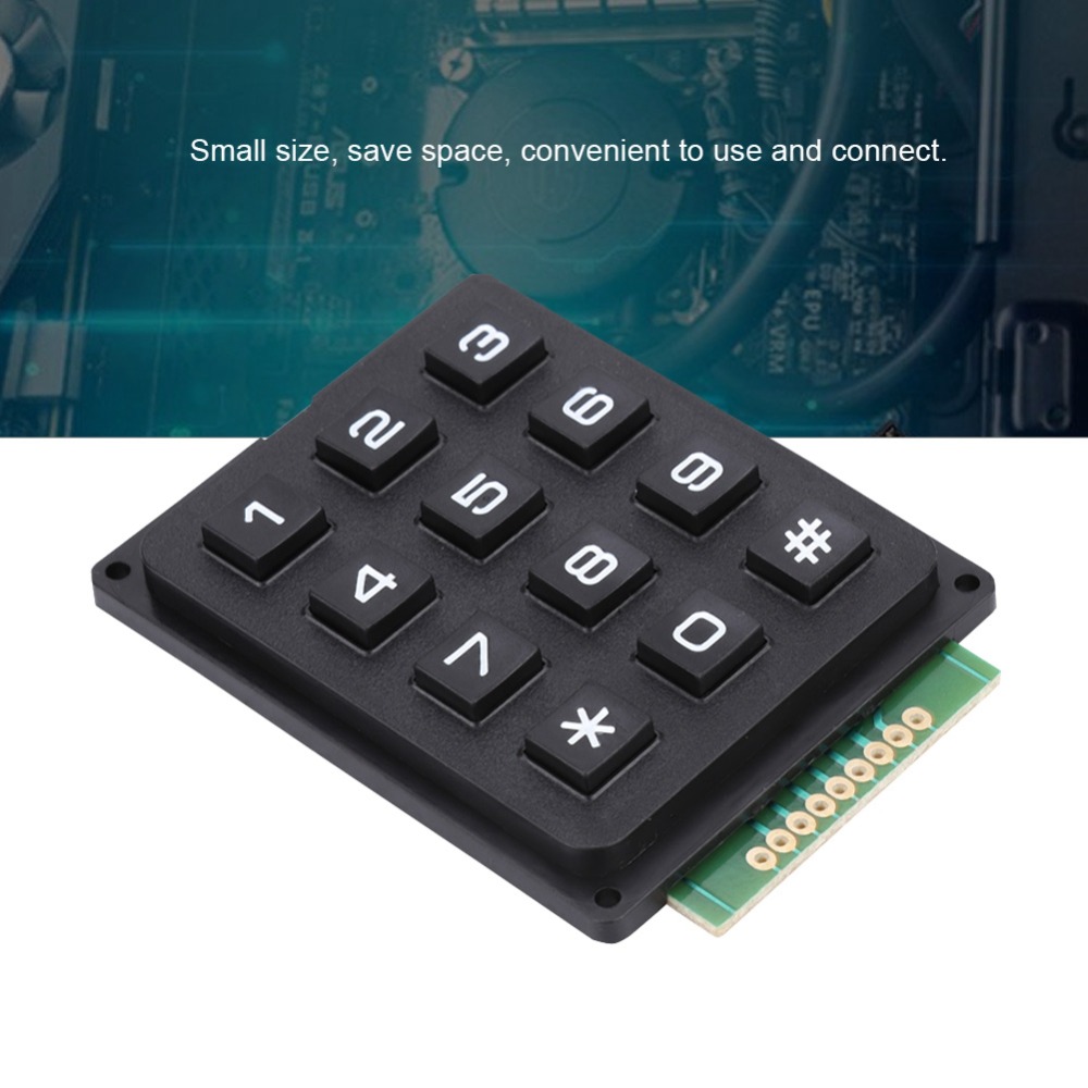 โมดูลคีย์บอร์ด 12 ปุ่มแบบใช้งา - Diy Electronics Uk บทวิจารณ์และราคา